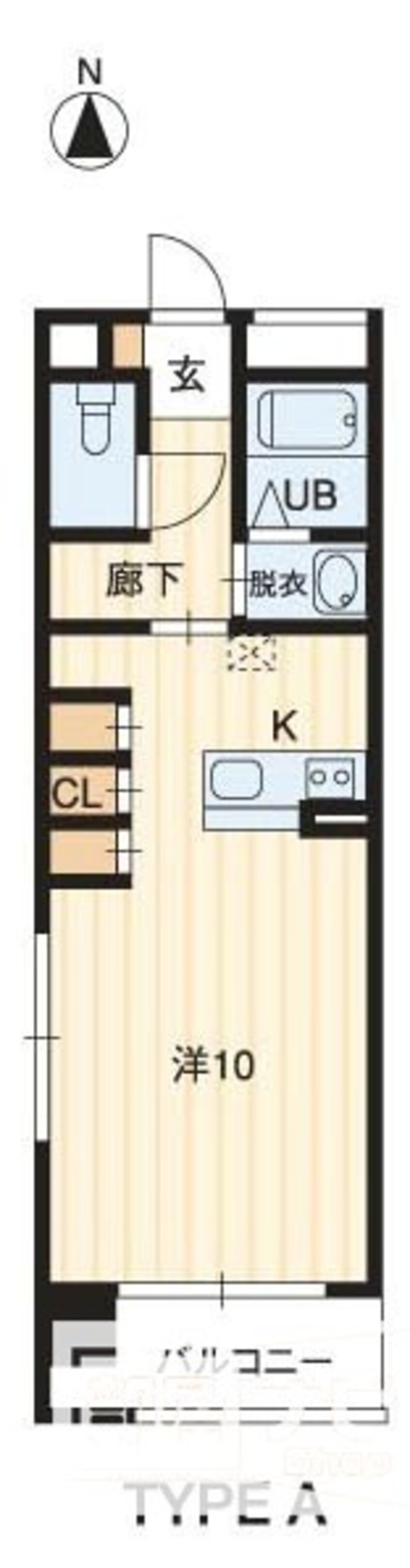 間取図 リッヂタワーⅡ