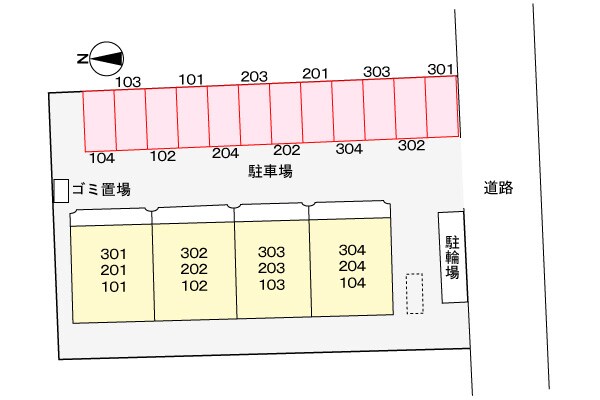 駐車場 マリッチ溝渕Ⅱ