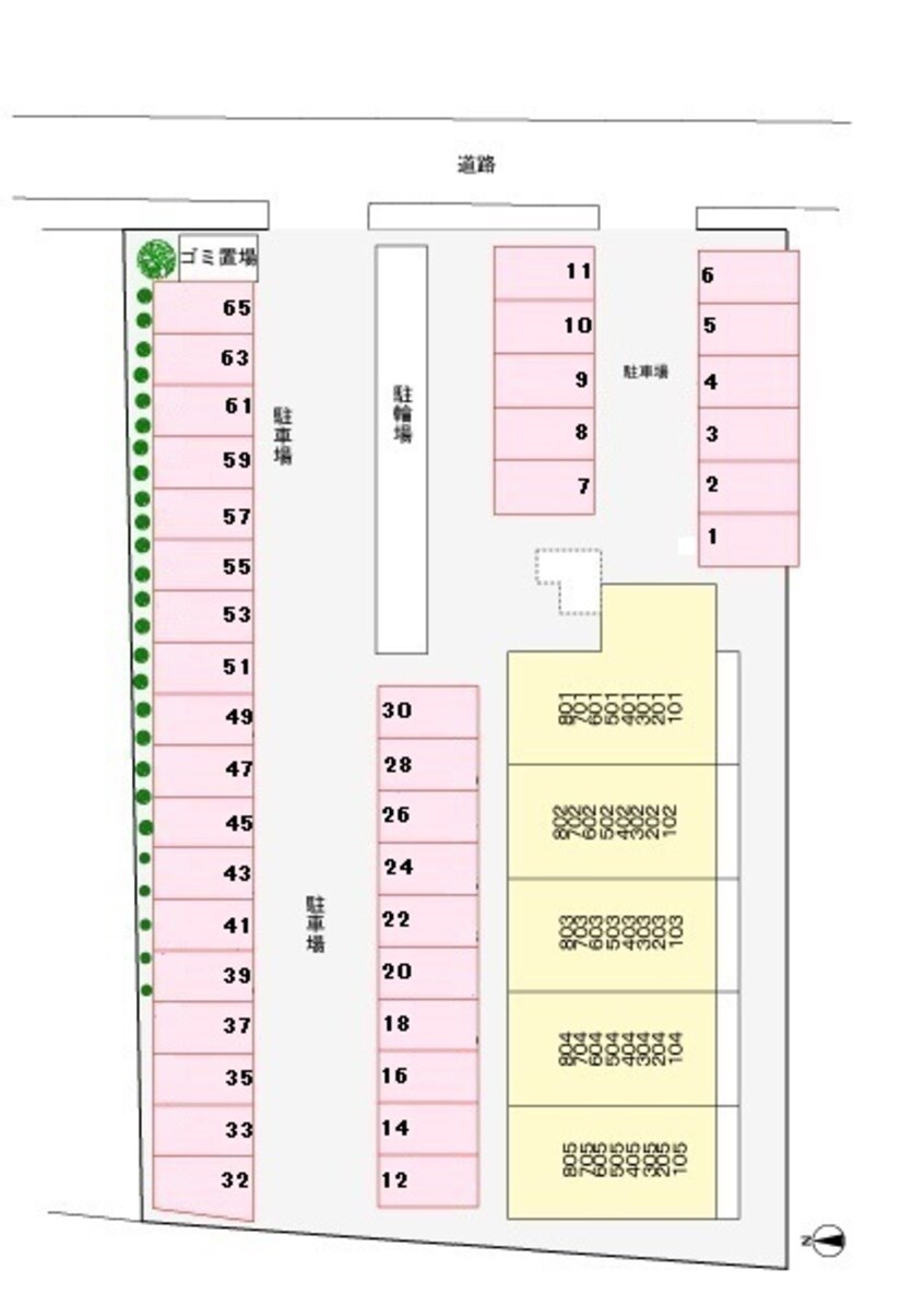 駐車場 アメニティ屋島