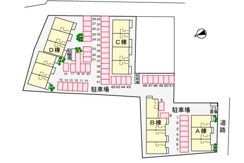 駐車場 アンダンテＢ