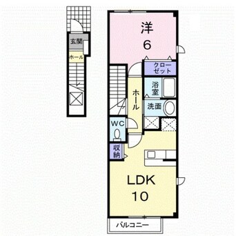 間取図 ディアビレッジ