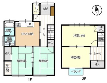 間取図 森澤借家