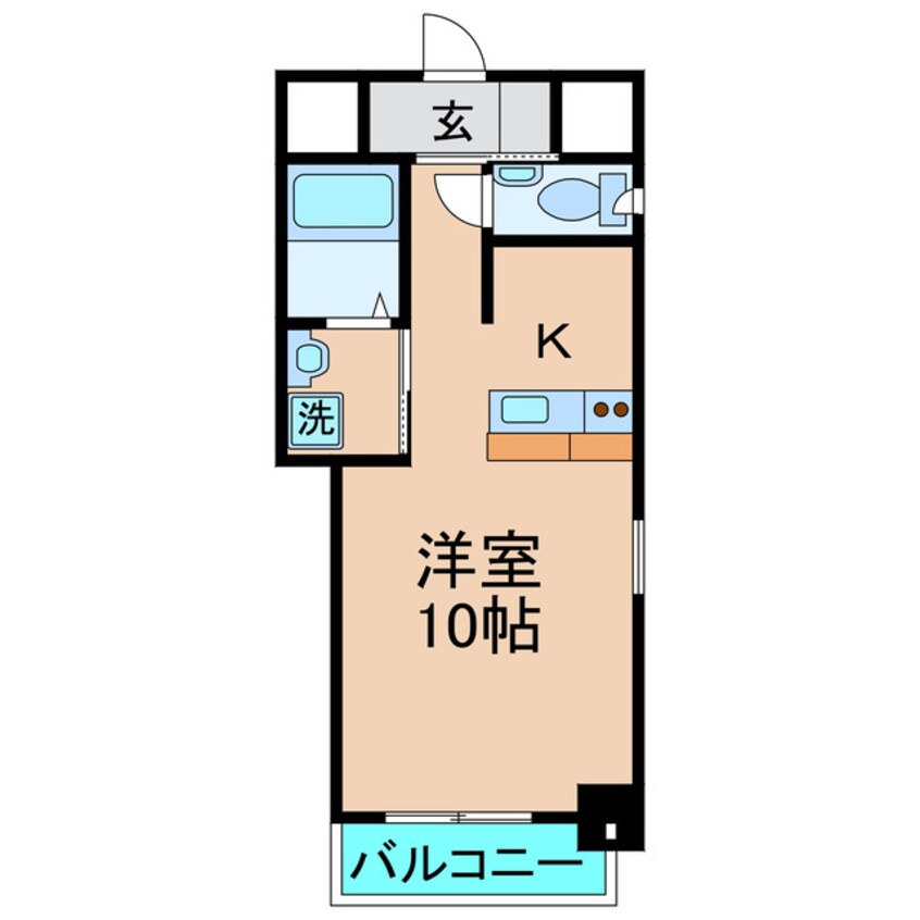 間取図 コリドールエスト