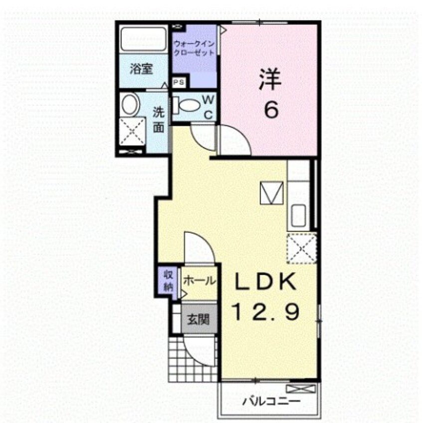 間取図 グローヴ・ガーデンⅡ