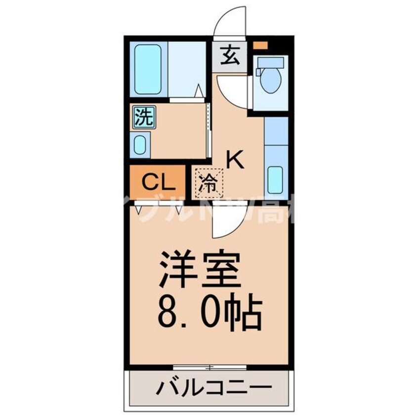 間取図 リッチモンドリバーサイド