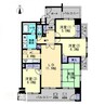 ダイアパレス古新町 4LDKの間取り
