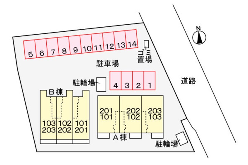 駐車場 ミルト仏生山Ａ