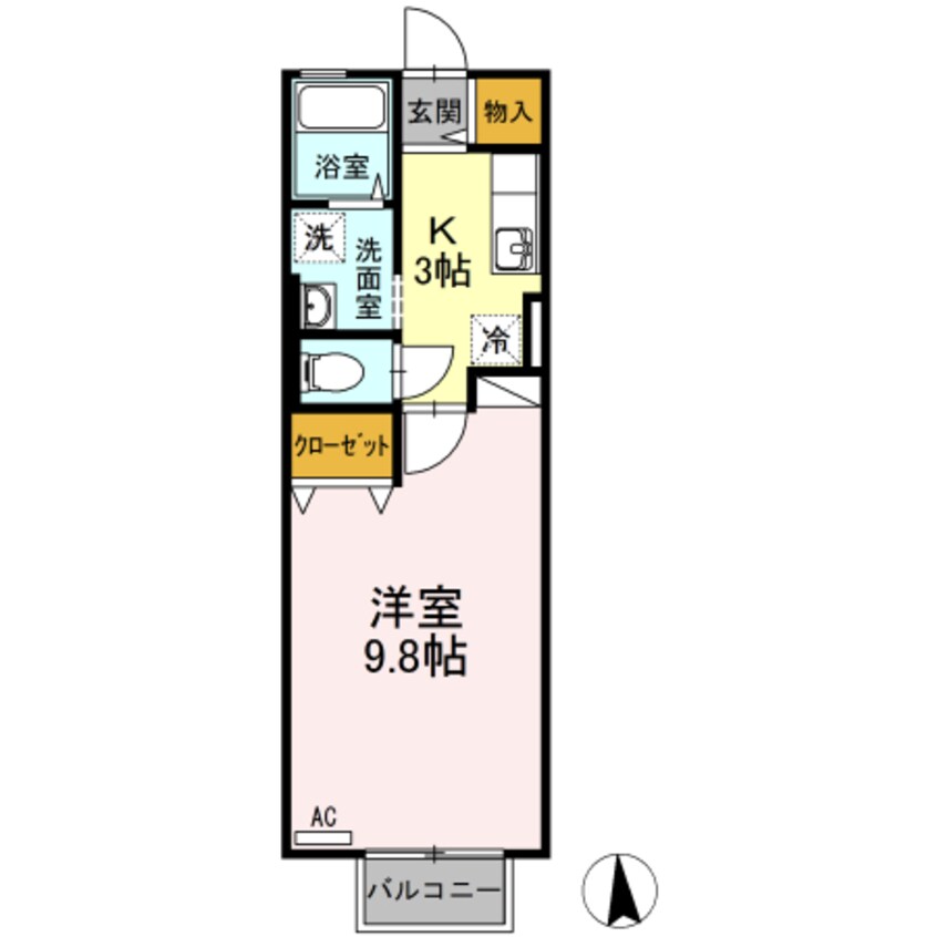 間取図 ラ フォルツァ