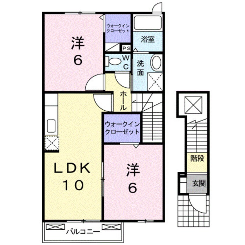 間取図 アルドーレ　Ⅰ