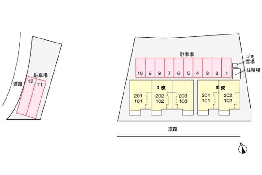 駐車場 ＨＩＮＡＴＡ　Ⅰ