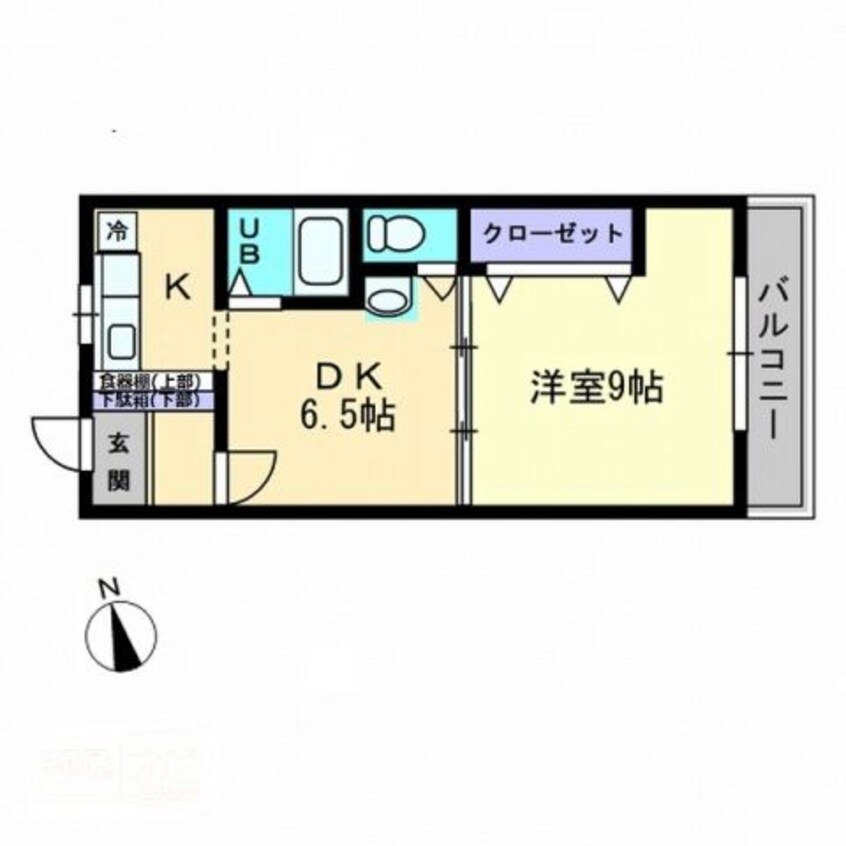 間取図 宮脇第８マンション