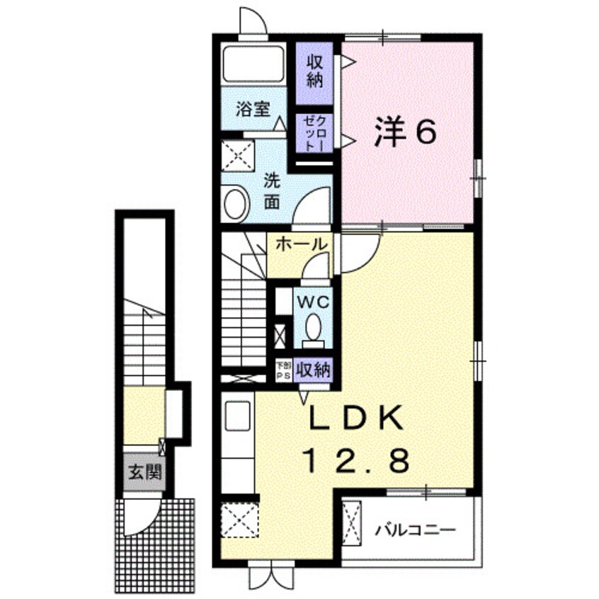 間取図 フェリーチェＮ　Ⅱ