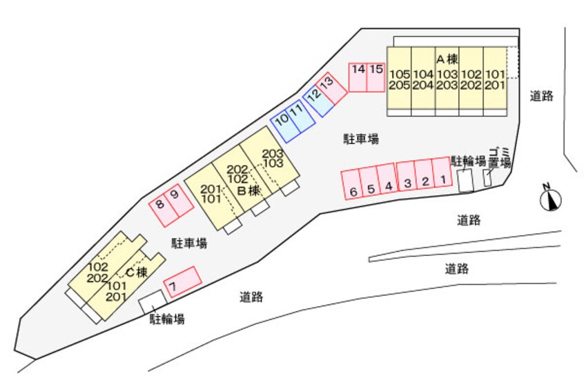 駐車場 ハッピー・レモンＡ