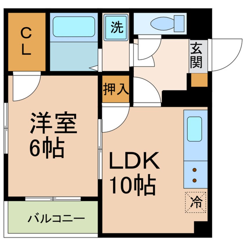 間取図 グランディI