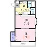 エスペランサ 2Kの間取り