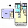 Ｔパラッツオ 1Kの間取り