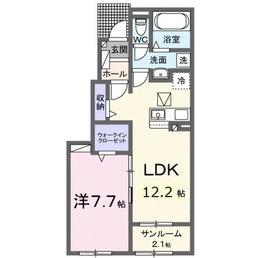 間取図 ウィンクルムＡ