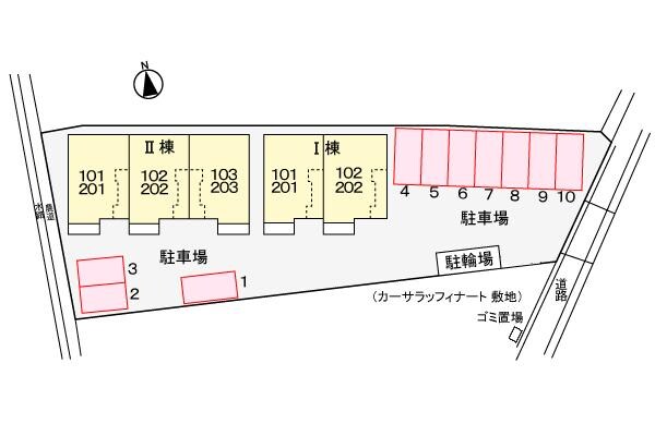 駐車場 カーサ　セレーノ　Ⅱ