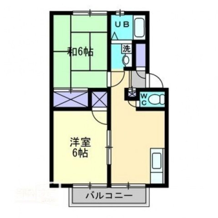 間取図 サンライフ上之町Ｃ棟