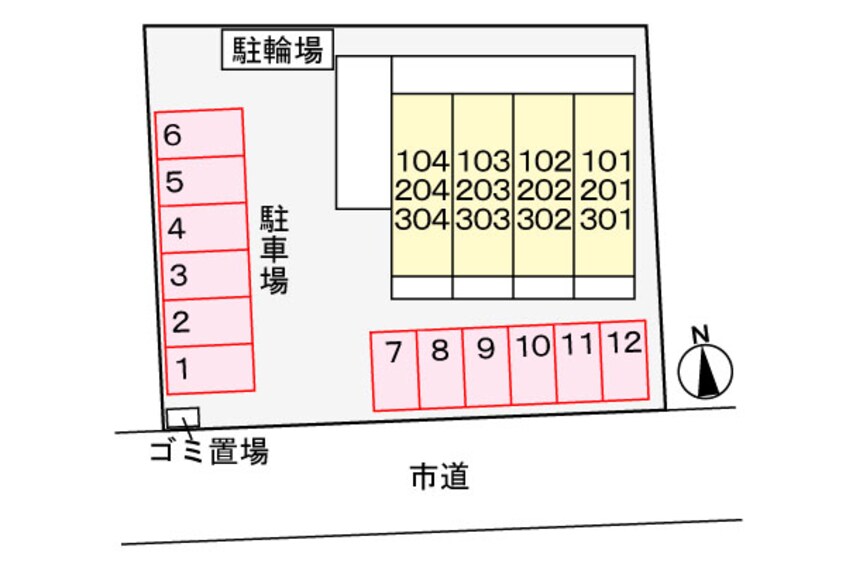 駐車場 グローヴ・ガーデンⅨ