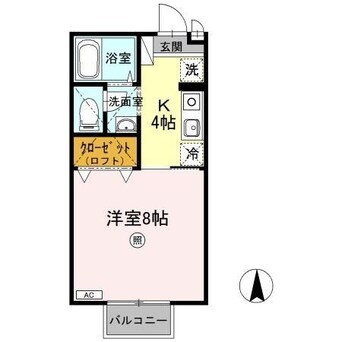 間取図 コンフォート玉名
