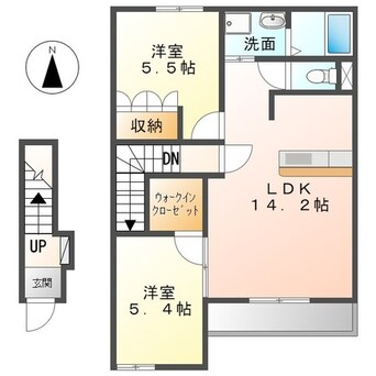 間取図 フォルティア Ｃ