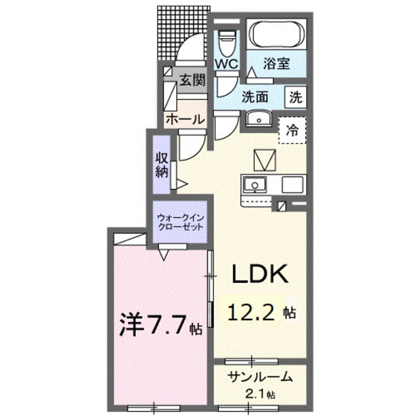 間取図 ウィンクルムＢ