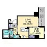 ルミナス藤塚町 1LDKの間取り