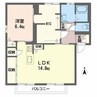 クレールJ 1棟 1LDK+Sの間取り