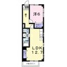 ＡＮＮＥＸーＭ 1LDKの間取り