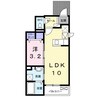 エクロール国分寺Ａ 1LDKの間取り