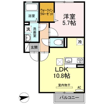 間取図 メゾンシャルム春日