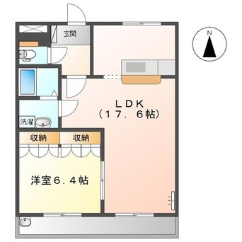 間取図 ステイブル円座Ⅱ