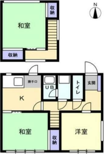 間取図 松本借家