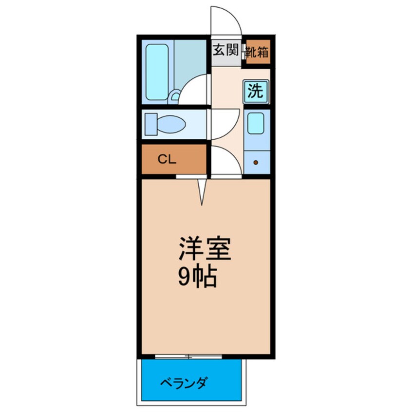 間取図 フローレス昭和町