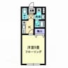 Ｌ．Ｔ．Ｃビル 1Kの間取り