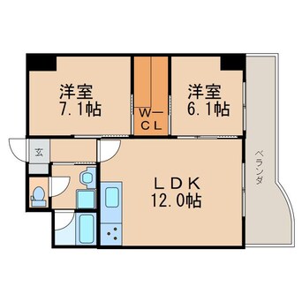 間取図 グランプレミア塩上