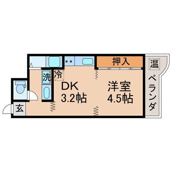 間取図 コーポ赤澤