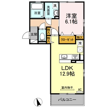 間取図 ラナ マラキ B棟