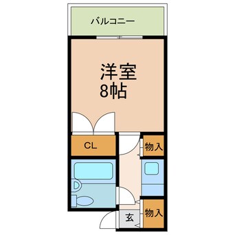 間取図 円尾マンション