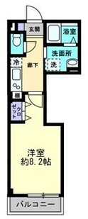 レジデンシア西宝町の間取図