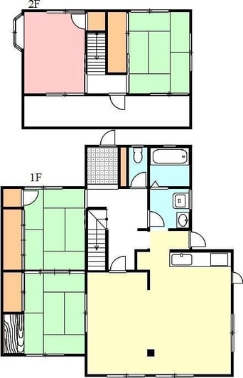 間取図 香川町川東上　一戸建て