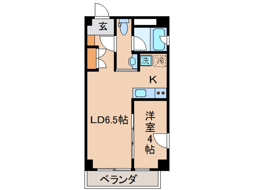 間取図 コリドールサン