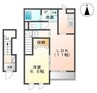 ハイブリッド高松Ⅱ 1LDKの間取り
