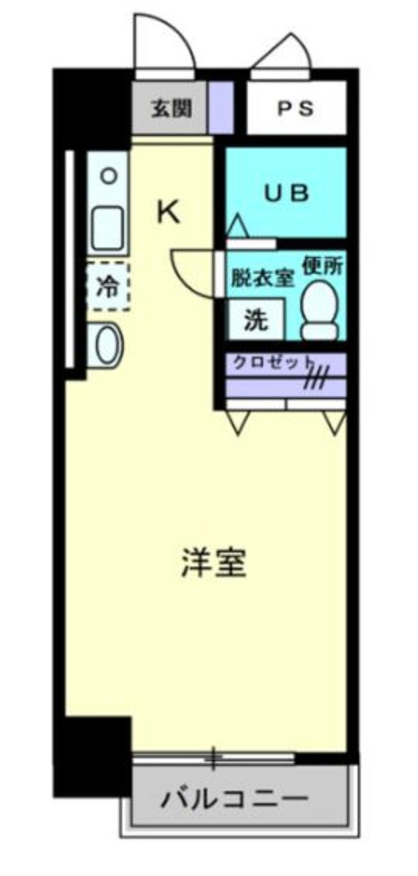 間取図 グレイス中野町