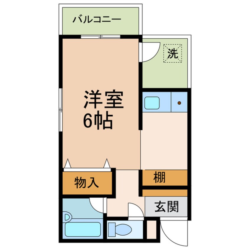 間取図 アルファエステート錦町