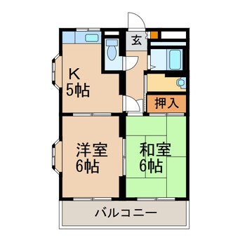 間取図 メゾンプレジール