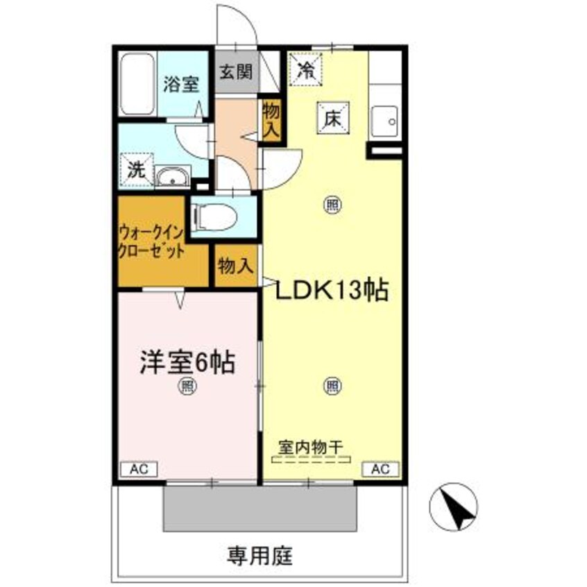 間取図 Ｔ･Ｉセジュール