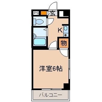 間取図 ヴィレッジ・オーロラ