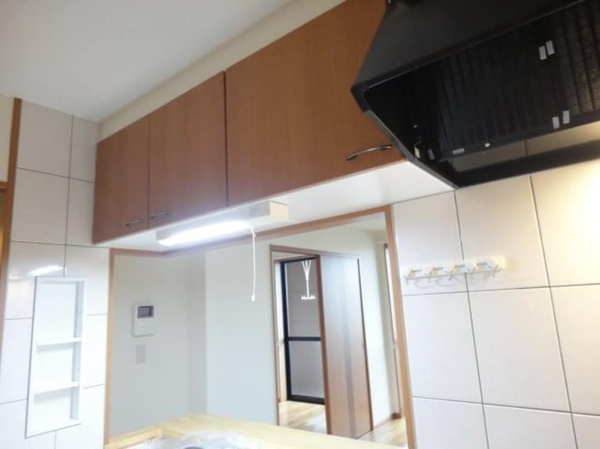 キッチンの上側棚 ファインパストラル